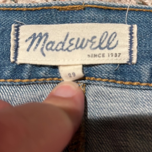 Madewell A Line denim skirt - Picture 2 of 9